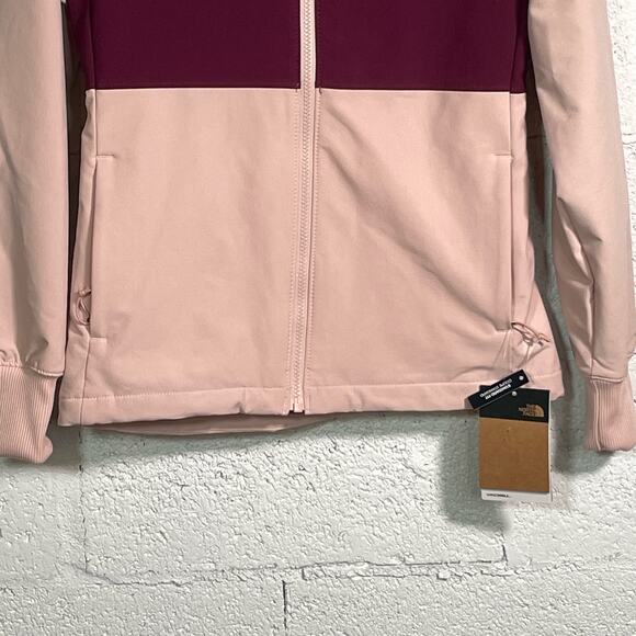 The North Face Women's Shelbe Raschel Hoodie Pink Moss/Boysenberry XS - Picture 3 of 12